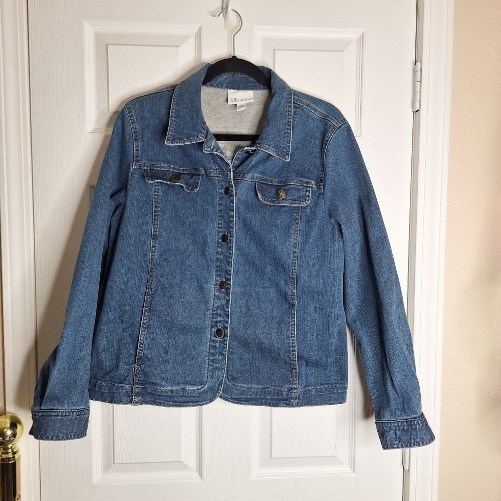 The Tog Shop Denim Jacket Jean Jacket Size Large